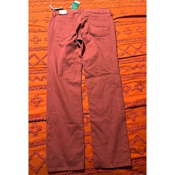 Flag & Anthem jeans Nashville Straight BNWT size 35 34 red - Picture 13 of 13